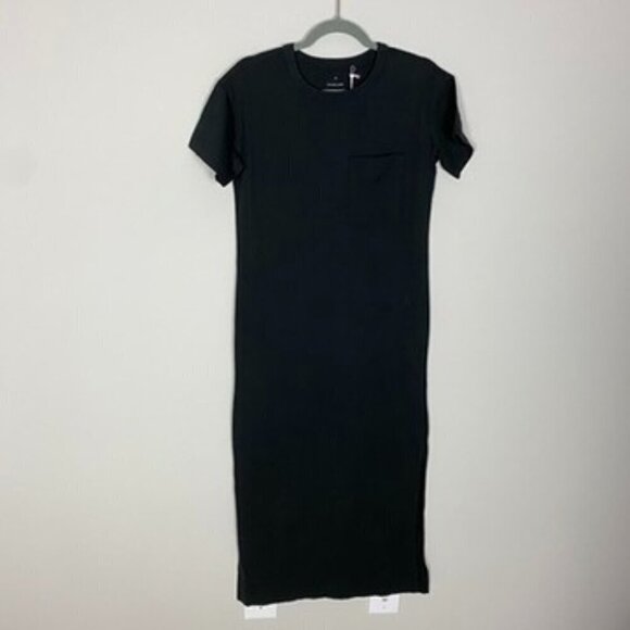 Everlane Dresses & Skirts - Everlane The Organic Weekend Maxi Dress T Shirt Womens XS Black